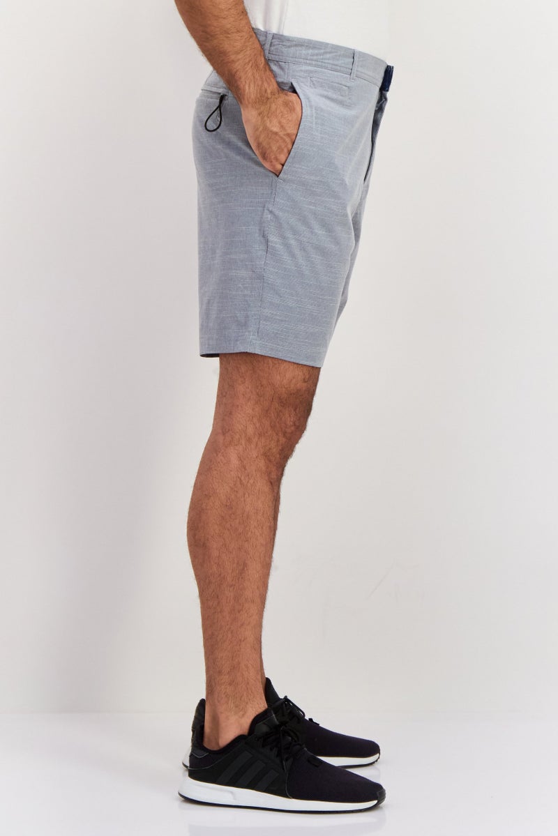 Men Sportswear Fit Golf Shorts, Grey