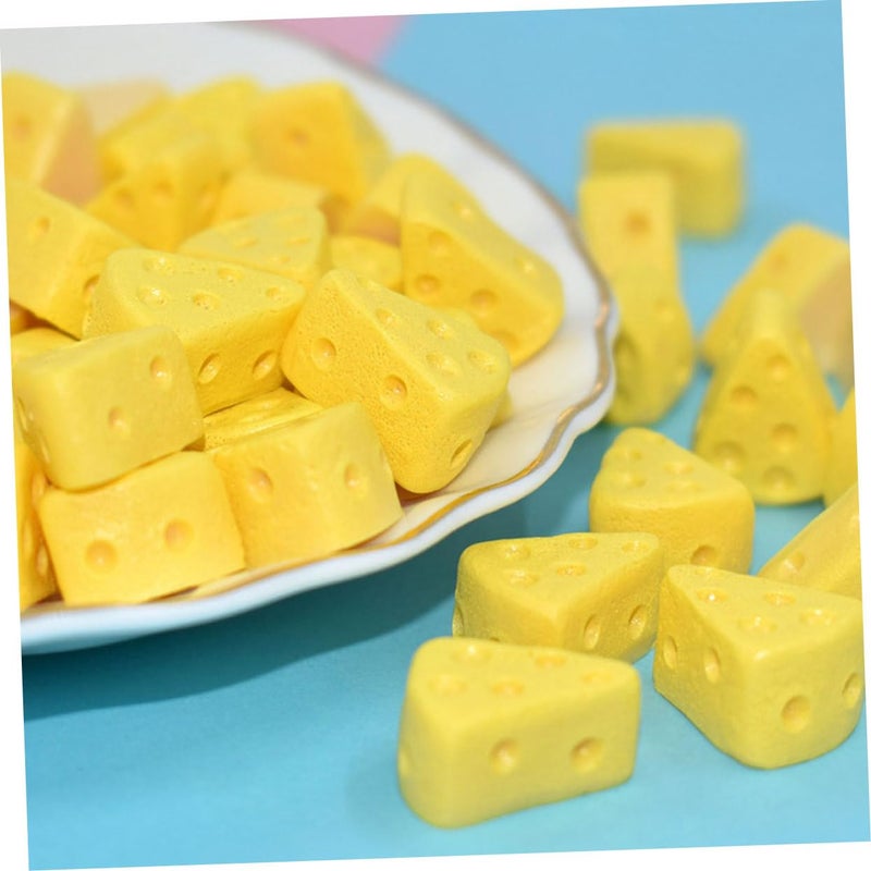 40Pcs Mini Artificial Cheesecake Decorations For Cake Display Photography Props - Image 5