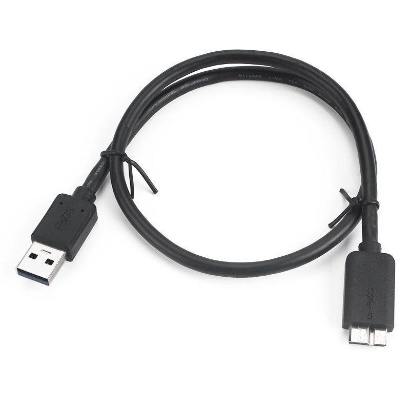 USB 2.0 AM To Micro B Data Cable - Shielded Twisted Pair Design - Up To 5Gbps Data Transfer for Portable Hard Drives - Image 2