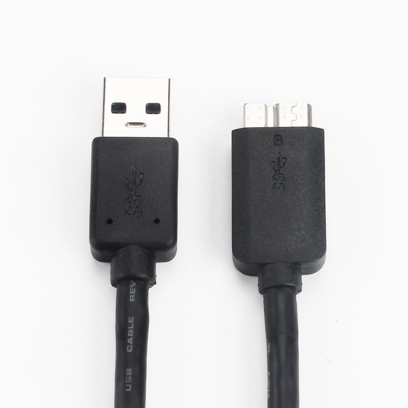 USB 2.0 AM To Micro B Data Cable - Shielded Twisted Pair Design - Up To 5Gbps Data Transfer for Portable Hard Drives - Image 4