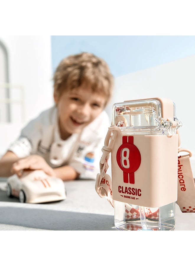 Classic Brands Babycare - 2-in-1 Clear Water Bottle for Kids 500ml Leak-Proof & Portable Design - 2 pcs Assorted Color - Image 5