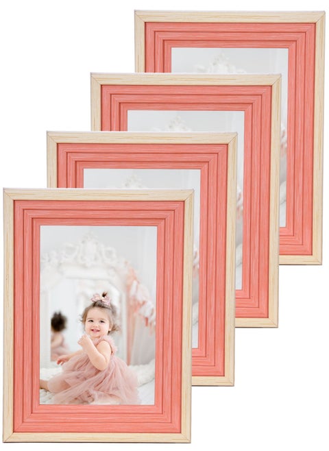 برواز صور بينك,مودرن عدد 4  ( مقاس 10X15) ستاند مكتب
