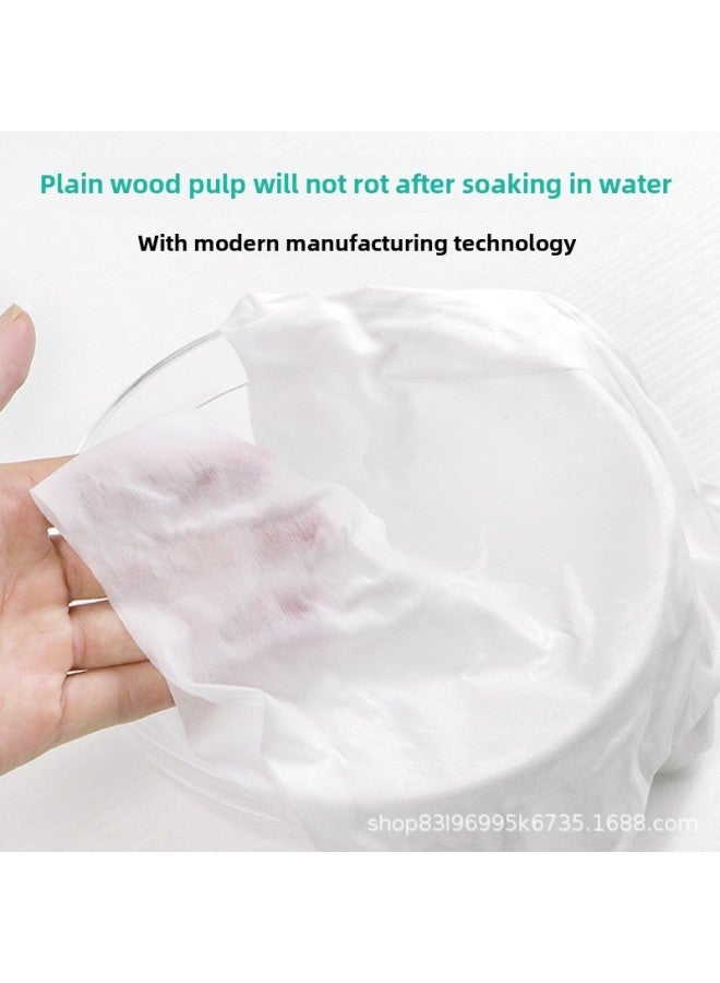 منشفة للاستخدام مرة واحدة، حمام للقدم، منشفة للقدم، منشفة للقدم، قماش غير منسوج، صالون تجميل، صالون شعر، باديكير للفنادق، حمام للقدم - اللون: 75 جرامًا من القماش السميك للغاية/نمط لؤلؤي/100 ورقة - Image 4