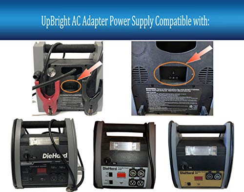 UpBright 17V AC/DC Adapter Compatible with DieHard 1150 950 Portable Power Jump Starter Platinum 28.71988 2871988 200.71987 20071987 Die Hard RK-1701000 RK1701000 93026737 15V 17VDC 1A Battery Charger - Image 2