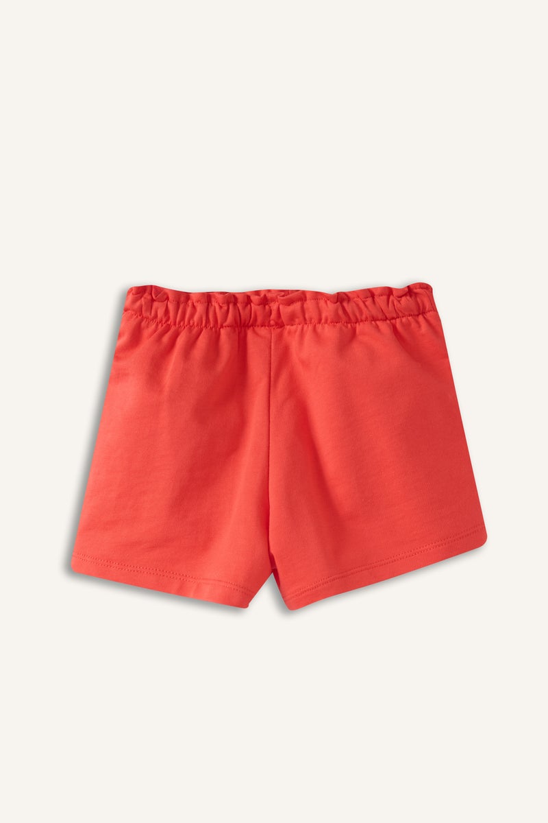 DeFacto Red BabyGirl Baby Girl Normal Waist Shorts Casual - Image 3