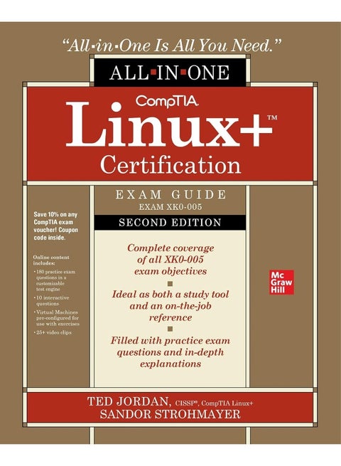 CompTIA Linux+ Certification All-in-One Exam Guide, Second Edition (Exam XK0-005)