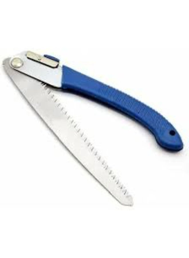 Hand Folding Saw 55cm with Sharp Steel Blade & Compact Design - Perfect for Tree Pruning, Woodworking, Camping, and Outdoor Activities - Image 3