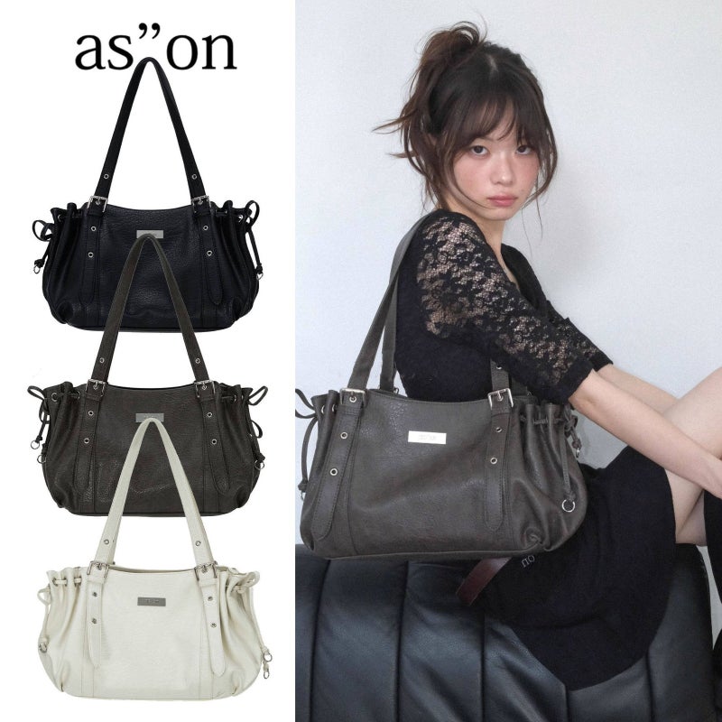 Korean Retro PU Shoulder Bag for Women - Image 1