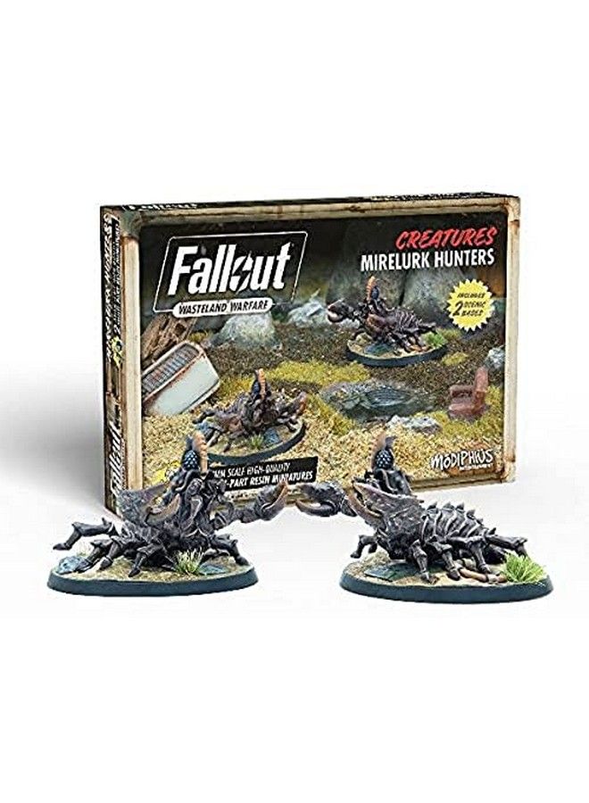 Modiphius Fallout Wasteland Warfare Mirelurk Hunters - Image 1