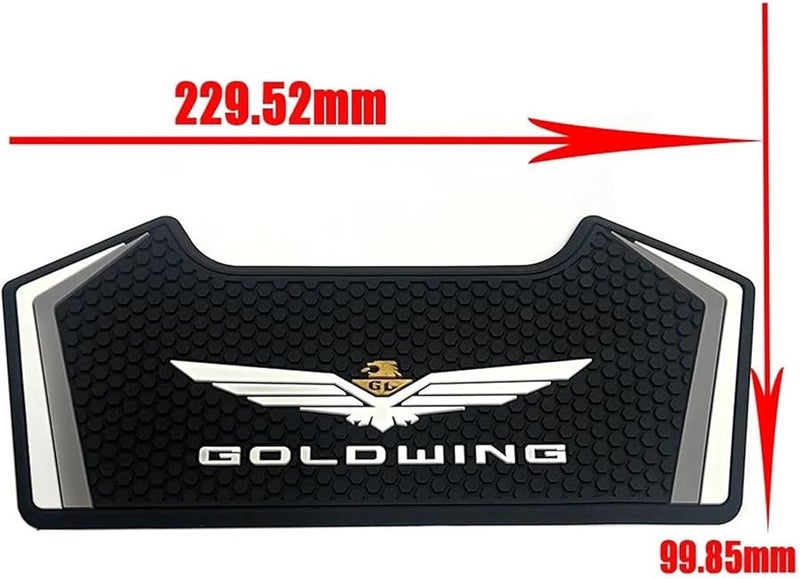 Fuel Tank Rubber Anti Slip Pad Protection Sticker Size H6 for Honda GL1800 F6B 2018 2024 - Image 4
