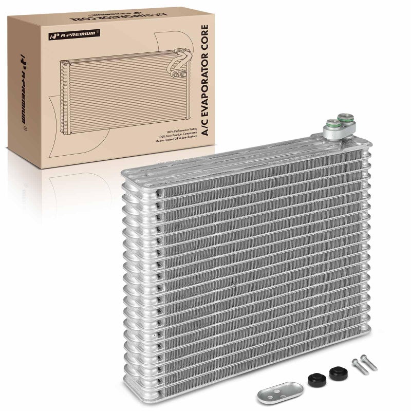 APremium Front AC Evaporator Core Compatible with Mitsubishi Galant 20042012 Eclipse 20062012 Endeavor 2004200820102011 with Pressing Plate