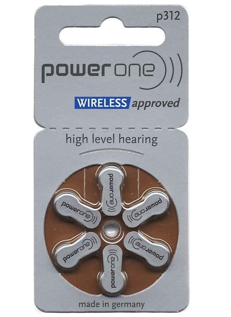 Power One Exceptional power to enhance your hearing and sound enjoyment with the original German Power One Hearing Aid Batteries 60pcs set  - Image 4