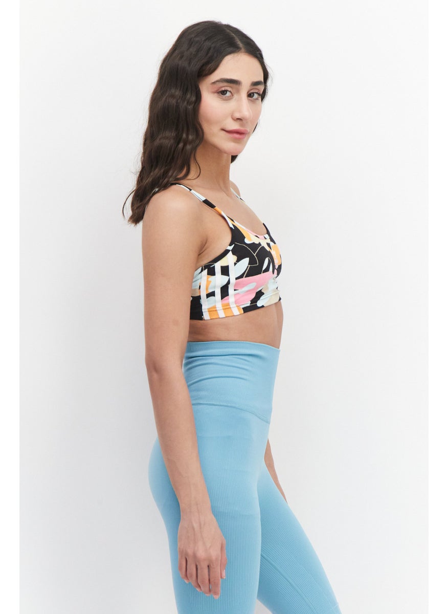 adidas Originals - Women Sportswear Fit Training Sports Bra, Black Combo - Image 1