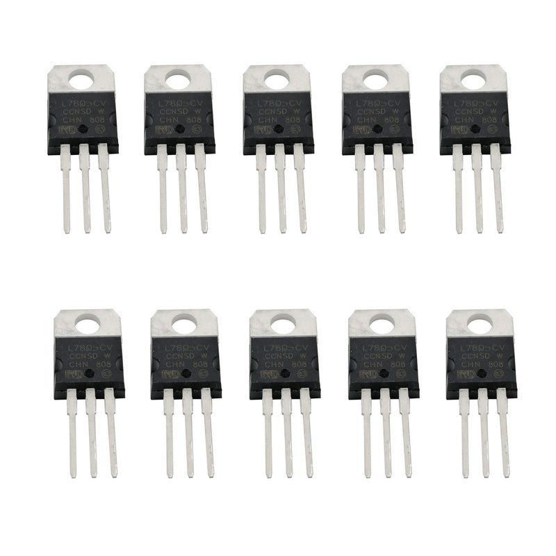 HUABAN 10PCS L7806CV L7806 Positive Voltage Regulator IC TO-220 Output 1.5A 6V - Image 3