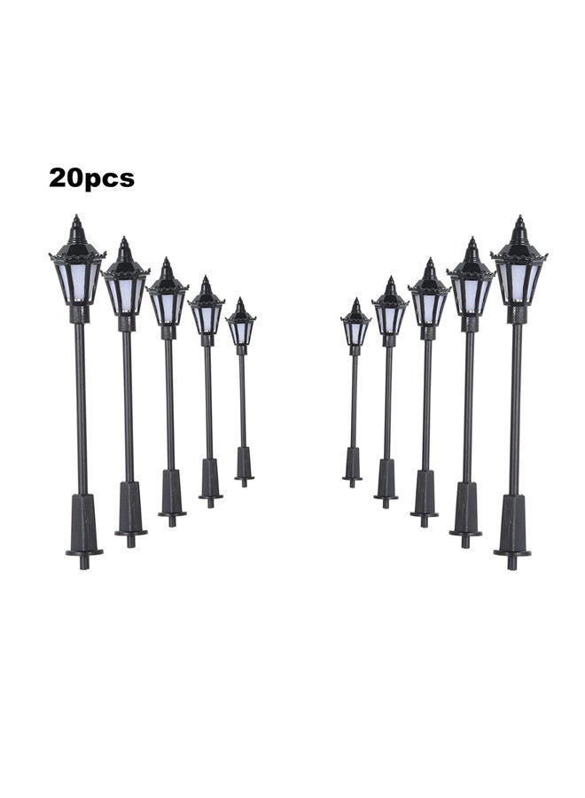 NIBEMINENT 20-Piece Model LED Street Light Kit 10+ Years - Image 3
