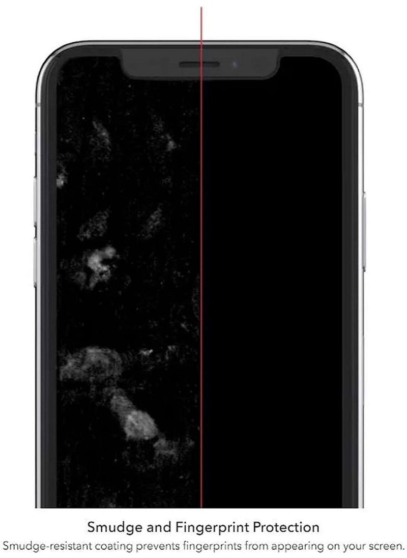 InvisibleShield Glass+ Anti-Glare Tempered Glass for iPhone Xs/ X Screen Protector - Matte/ Anti-Glare  - Image 4