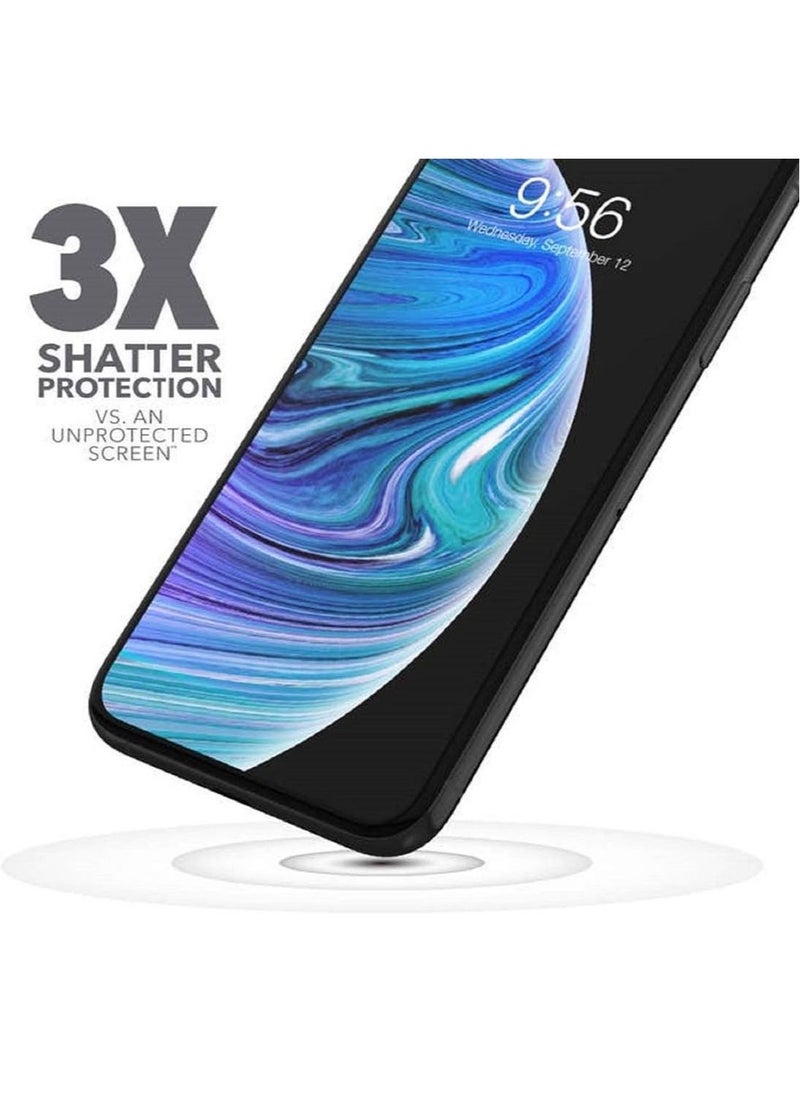 InvisibleShield Glass+ Anti-Glare Tempered Glass for iPhone Xs/ X Screen Protector - Matte/ Anti-Glare  - Image 2