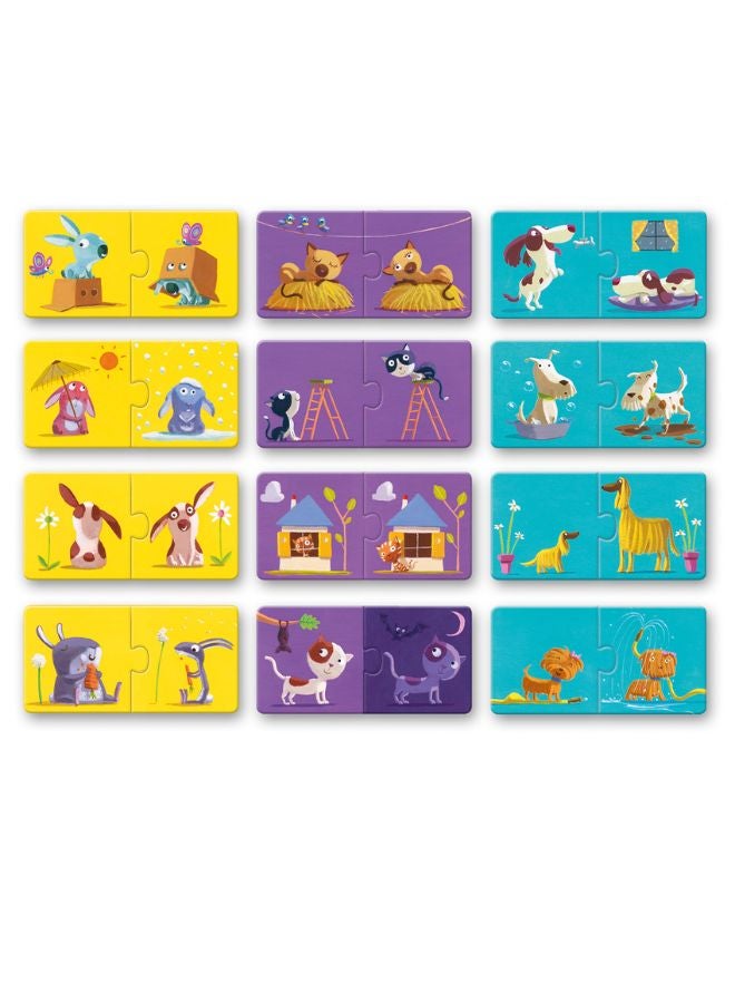 DJECO Puzzle Duo/Trio Opposites - Image 4