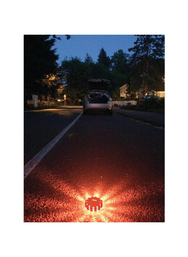 erorex Swivel Hook Tough Plastic LED Safety Road Flare Orange W2368  - Image 3