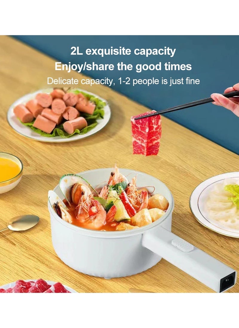 BT Electric Pot 1200W Multi-Functional Cooker – 2.0L Capacity, Non-Stick, Adjustable Heat Levels, Delay Start & Keep Warm Function, Digital Control Panel | BT-01  - Image 1
