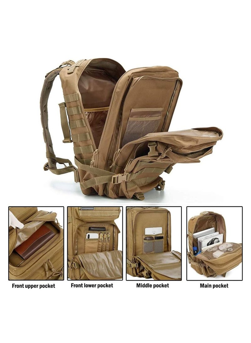 Cool Baby COOLBABY Military Tactical Backpack Large 45L Molle Bag Backpacks Rucksacks for Hiking Outdoor Camping Trekking Hunting - Image 5