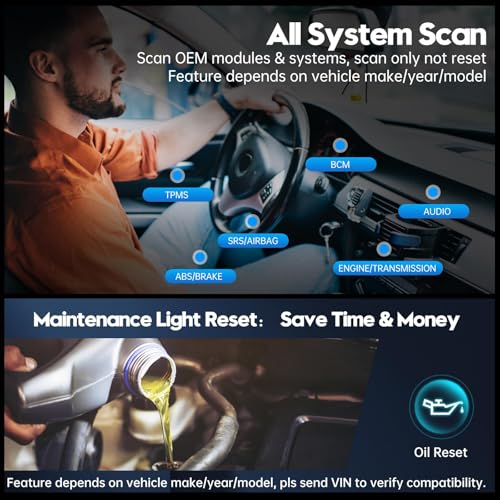XTOOL Advancer AD20 Pro Wireless OBD2 Scanner Diagnostic Tool, Car Code Reader for iPhone & Android, All System Scan Tool with Free Updates - Check Engine, Oil Reset, Performance Test, Battery Test - Image 2