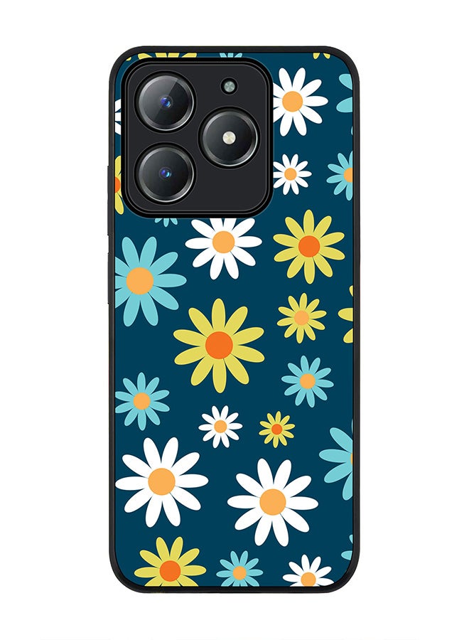 Stylizedd For Realme C63 / Realme C61 4G Case,Slim fit Camera Protection, Shockproof Thin Phone cover  - Pick A Daisy - Image 1