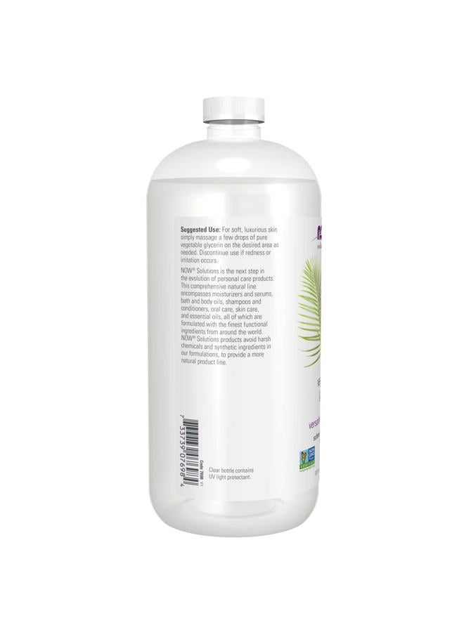 now Solutions, Vegetable Glycerin, 100% Pure, Versatile Skin Care, Softening and Moisturizing, 32-Ounce  - Image 3