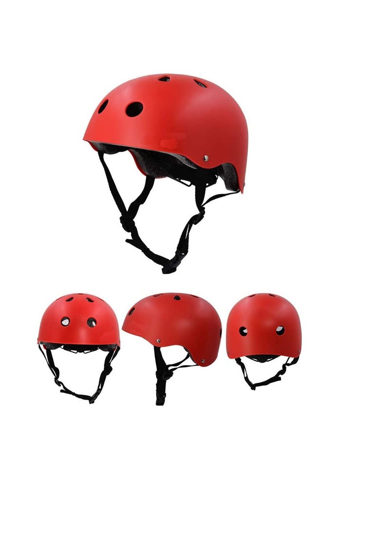 LIMOS Kids Helmet Arm Protections for Scooter and Cycling (red set)  - Image 2