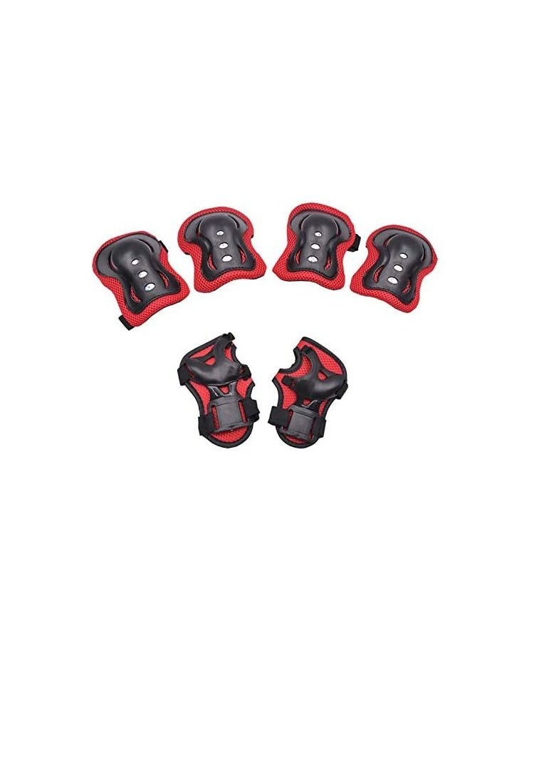 LIMOS Kids Helmet Arm Protections for Scooter and Cycling (red set)  - Image 4
