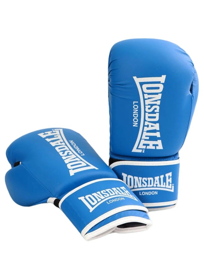Lonsdale Ashdon Training Gloves Blue/White 12 Oz - Image 2