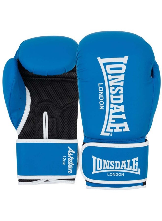 Lonsdale Ashdon Training Gloves Blue/White 12 Oz - Image 3