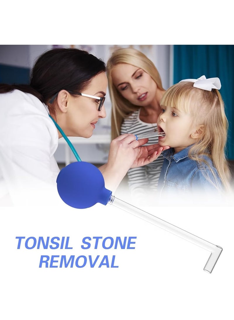 Tonsil Stone Remover Vacuum, Tonsil Stone Remover Kit, Tonsil Stone Removal Tool, Tonsil Cleaner - Manual Style Mouth Cleaning Oral Care Mouth Cleaner (Blue Color 1pc) - Image 5