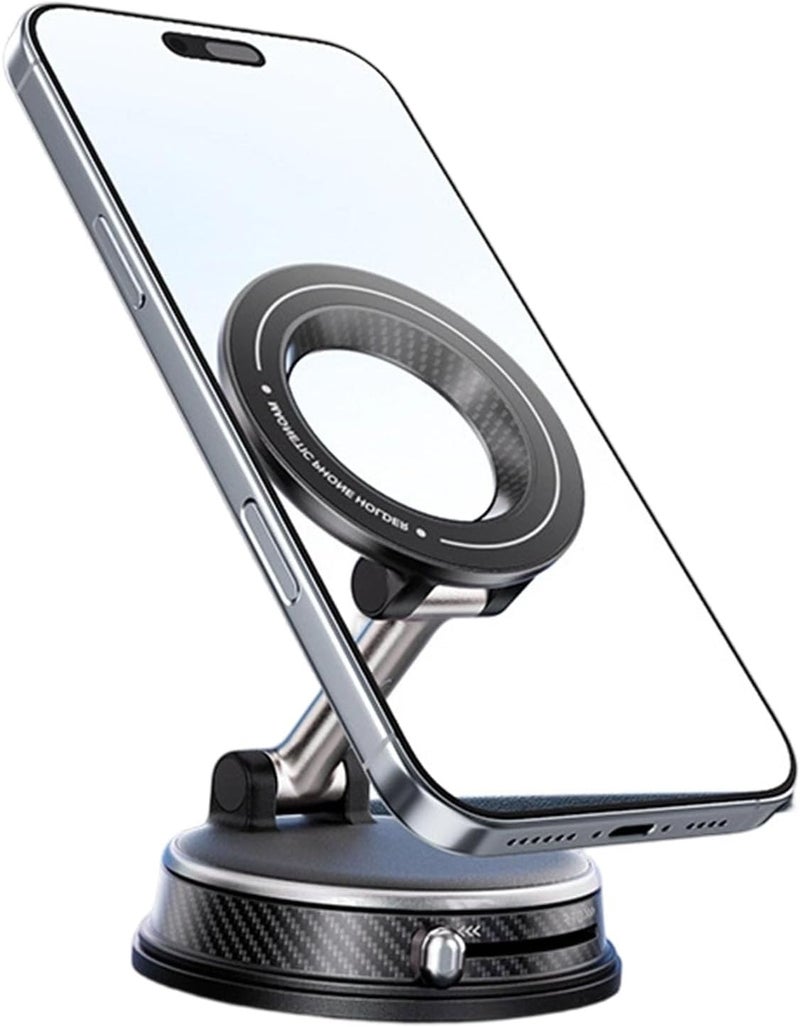360 Adjustable Phone Mount with Foldable Structure & General Compatibility Vacuum Suctions Stand for Phones Car Phone Holder Foldable - Image 5