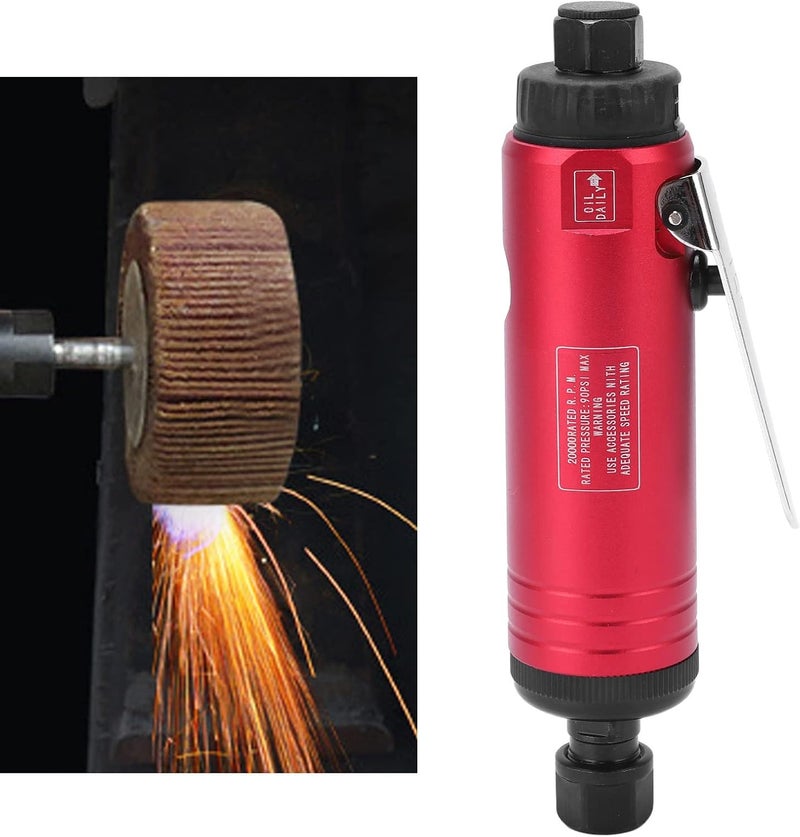 Salt mist resistant Stainless Steel Construction Air Die Grinder - 20000 RPM No Load Speed, 90 PSI Rated Pressure - Compact Style Tool with 3 mm and 6 mm Collets for Grinding Polishing and Deburring. (US Style) Classic practical design Low dust buildup Global light sturdy raw material Global assemble options All budget friendly options Globally popular elegant design Protective coating Varied global sizing picks Global easy assemble picks Occasional & permanent usable Flexible usage build Multi-use well optimized build Regional distribution available Gulf mainstream practical design Narrow & wide space compatible Gulf climate fit Space saving Nationwide courier network Room to room portable Care processed raw material User friendly optimized build Upgraded simple practical design Long lasting universal build Local available supply - Image 5