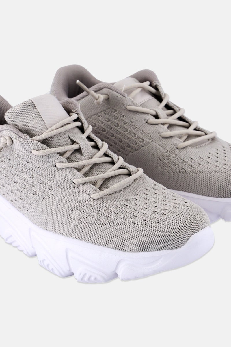 RBX Women Lace Up Training Shoes, Grey  - Image 3