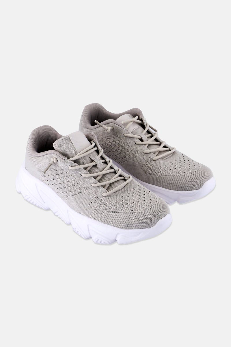 RBX Women Lace Up Training Shoes, Grey  - Image 1