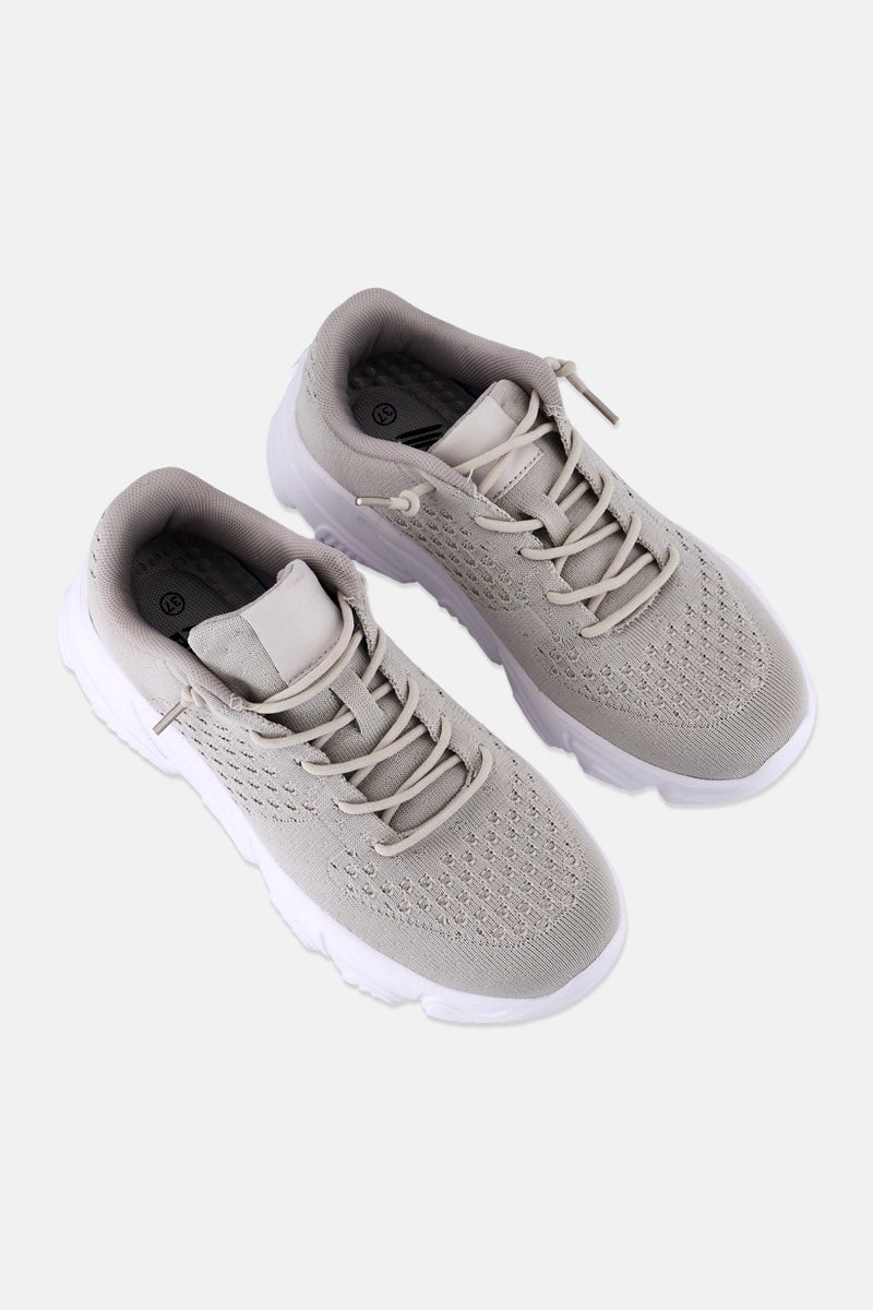 RBX Women Lace Up Training Shoes, Grey  - Image 4