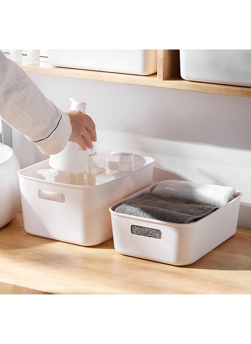 YelaJoy Storage Boxes and Bins - Toy Baskets and Food Containers for Organizing - Basket Organizer with Handles - Kitchen, Home, Office, Closet, Nursery-2pcs  - Image 4