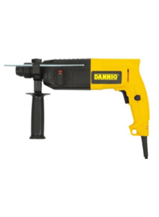 DANNIO Rotary Hammer Drill with Dual Drill Modes, 360° Rotating Auxiliary Handle, 26mm SDS-Plus, Concrete Power Tools with Case - 800 Watts (DN-26) - Image 4