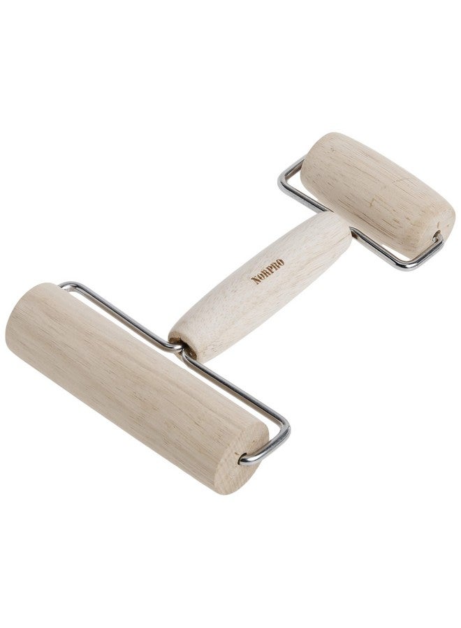 Norpro Wood Pastry/Pizza Roller 4in/10cm - Image 2