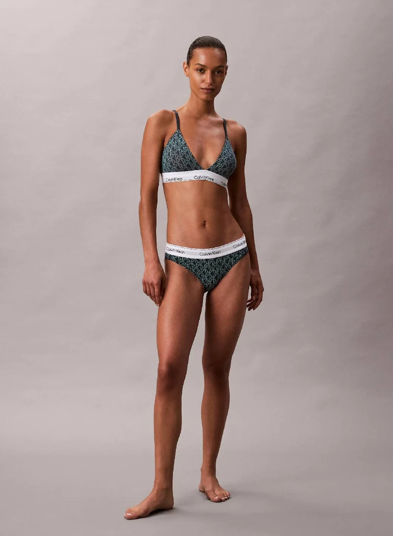 كالفن كلاين براليت مثلث ببطانة خفيفة - آيكون كوتون مودال