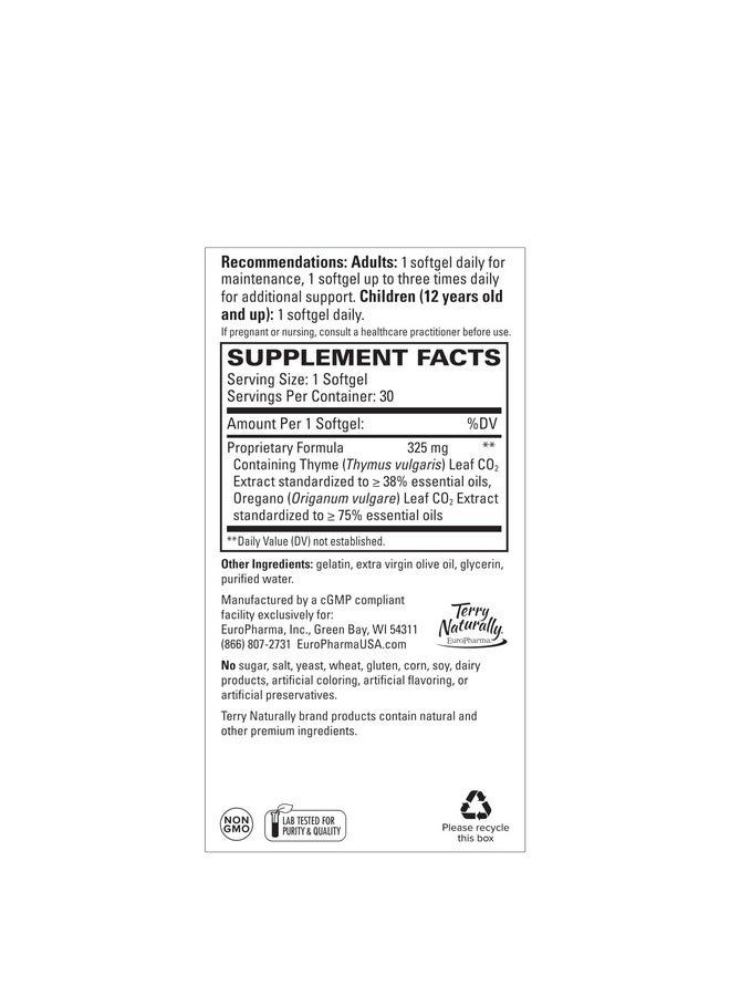 Terry Naturally - Bacteril Extra Strength - 30 Softgels - Image 2