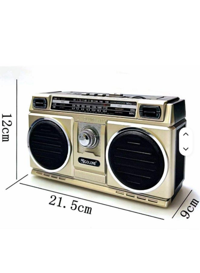 Golon Bands Radio With USB/TF Music Player With Super Bass FM/AM/SW - Image 2