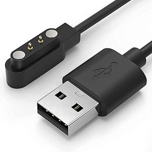 SKYCELL كابل شحن USB لساعة SKYCELL الذكية، متوافق مع Fire Boltt و boAt و Noise، شاحن ساعة ذكية لـ Firebolt، كابل شاحن ساعة ذكية لجميع الموديلات - Image 1