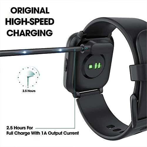 SKYCELL كابل شحن USB لساعة SKYCELL الذكية، متوافق مع Fire Boltt و boAt و Noise، شاحن ساعة ذكية لـ Firebolt، كابل شاحن ساعة ذكية لجميع الموديلات - Image 2