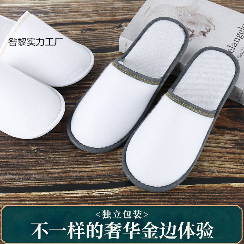 Disposable Slippers El Star El Hospitality Special High-Grade Slippers Travel Portable - Image 5