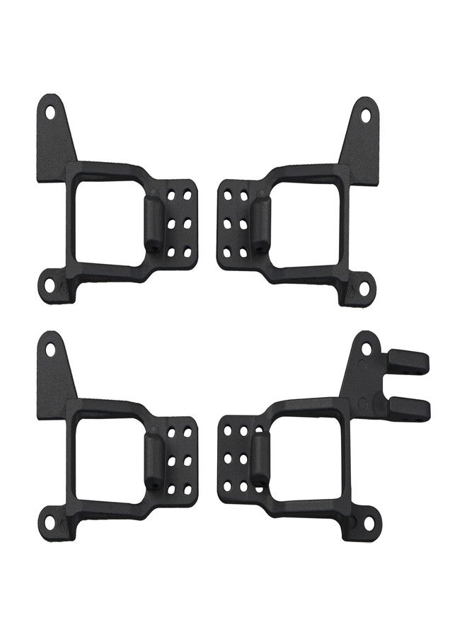 Vgoohobby RC Shock Towers Mount Front & Rear Shock Tower Shock Absorbers Mount Bracket Compatible with Traxxas TRX-4 Bronco 1/10 RC Crawler Upgrade Parts (Black) - Image 3
