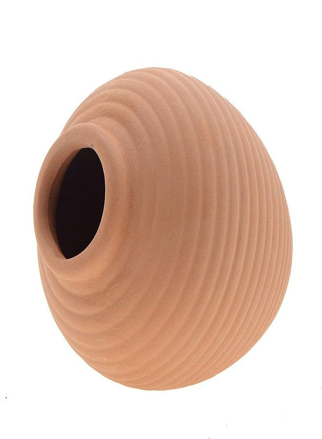 Saim Ceramic Jar Aquarium Decorations Fish Tank Cave Breeding Cones Cave Fish Tank Ornaments for Betta Fish Amano Shrimp Cichlid Bonsai to Play, Hide and Rest, Yellow - Image 1