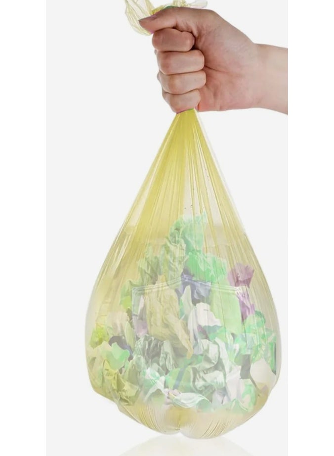 AKDC Garbage Bags Vanilla-Scented, 10 Gallon, 54 × 60 cm, 30 Bags per Roll (XX Small) – Pack of 2 - Image 3